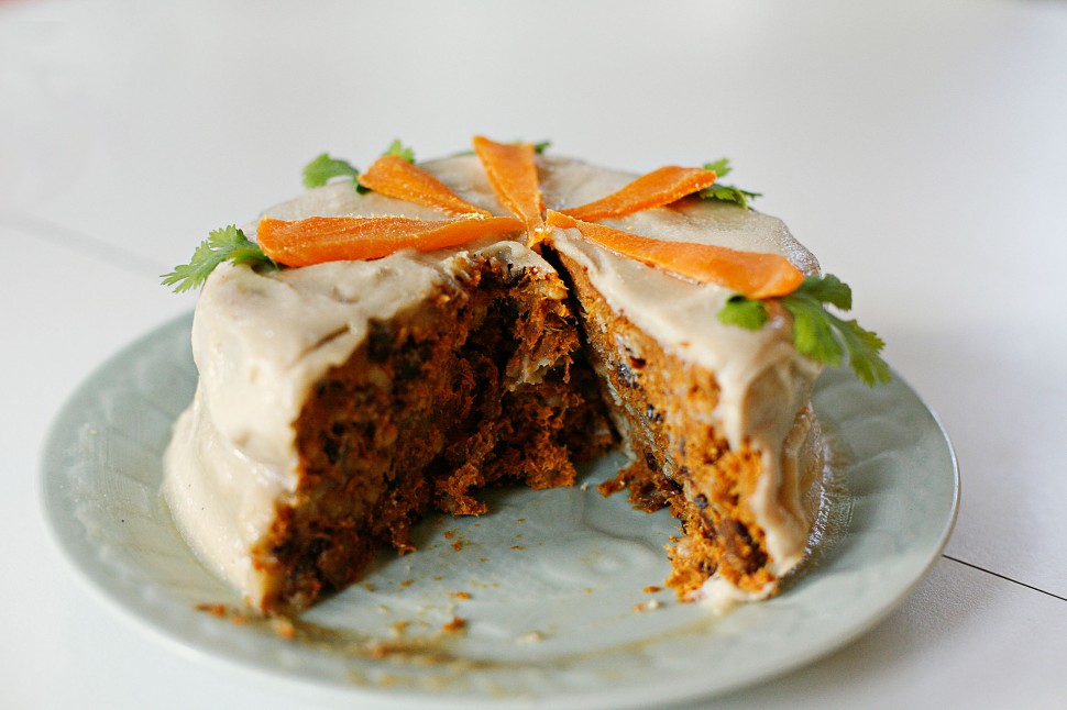 Carrot cake vegano