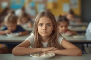 Acoso escolar a niños veganos