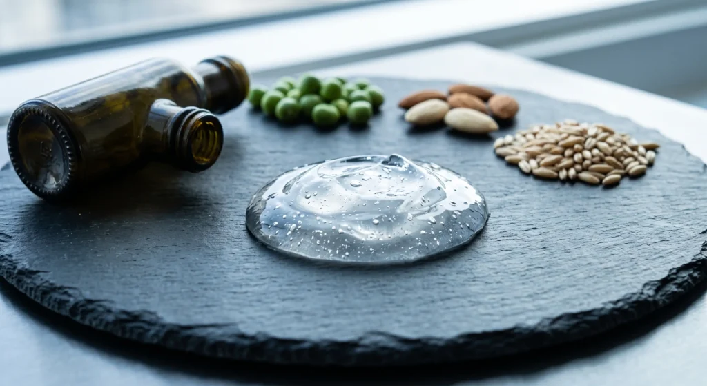Microgeles de agua de MicroLub como sustituto de grasa sin aceite en alimentos vegetales de nutrición integral