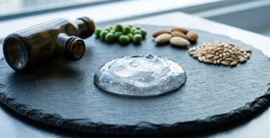 Microgeles de agua de MicroLub como sustituto de grasa sin aceite en alimentos vegetales de nutrición integral